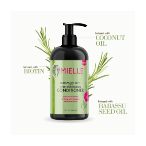 Mielle Organics Rose Mint Str. Conditioner 12oz