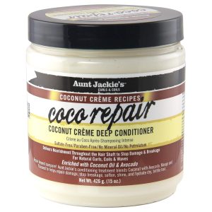 Aunt Jackie's Coco Repair – Crème Revitalisante Profonde au Coco