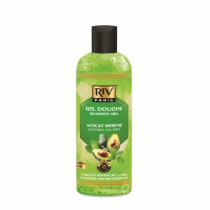 RIV Paris – Gel Douche Gommage Éclaircissant Avocat & Menthe