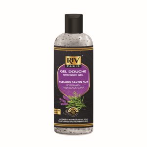 RIV Paris – Gel Douche Gommant Romarin & Savon Noir (1000 ml)
